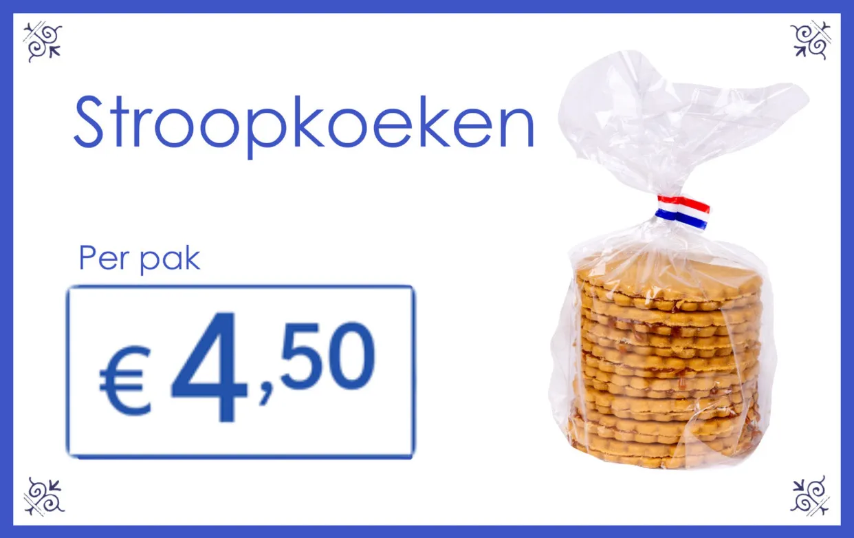 Stroopkoeken van Tony Vergunst